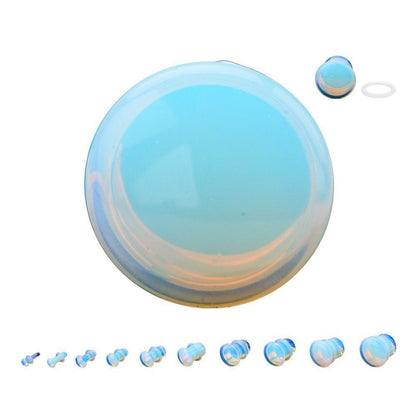 Stone Plugs | Opalite - Avanti Body Jewelry