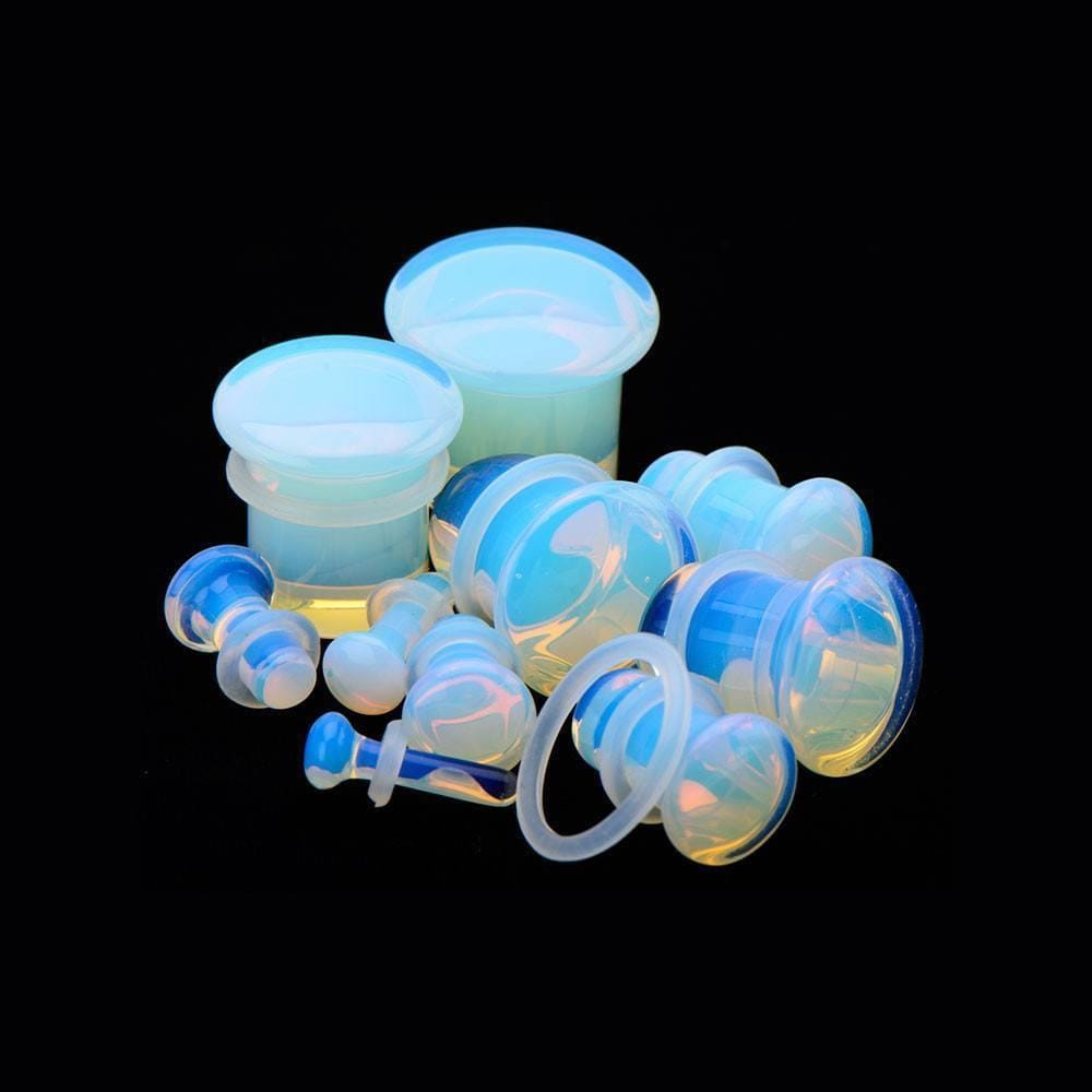 Stone Plugs | Opalite - Avanti Body Jewelry