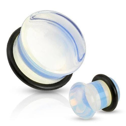 Stone Plugs | Opalite - Avanti Body Jewelry