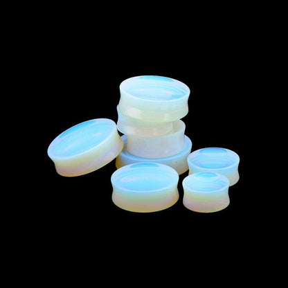 Stone Plugs | Opalite - Avanti Body Jewelry