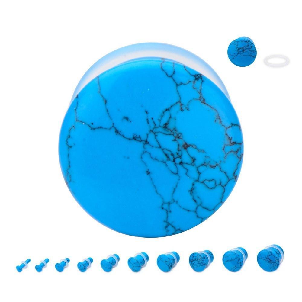 Stone Plugs | Turquoise - Avanti Body Jewelry