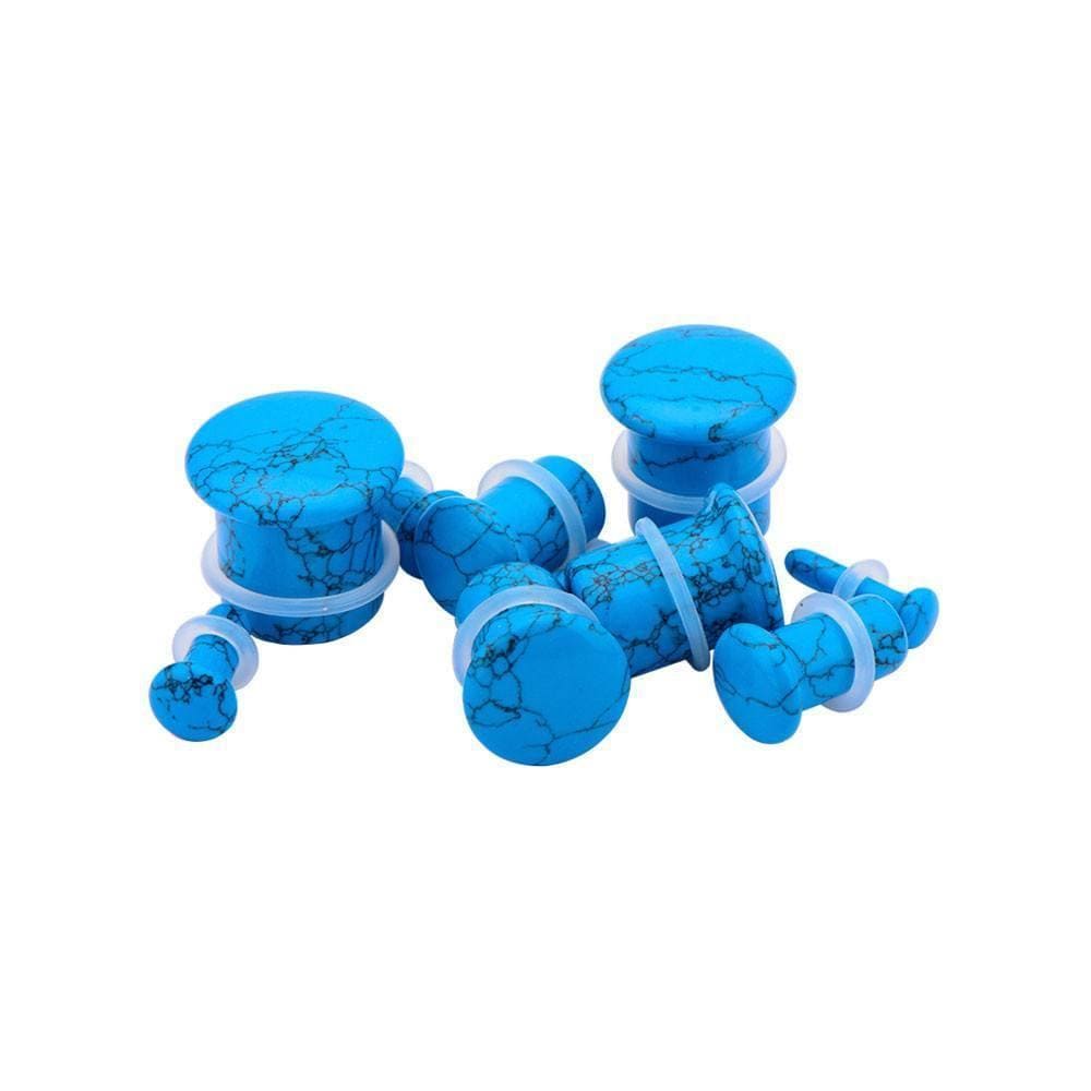 Stone Plugs | Turquoise - Avanti Body Jewelry