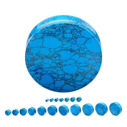 Stone Plugs | Turquoise - Avanti Body Jewelry