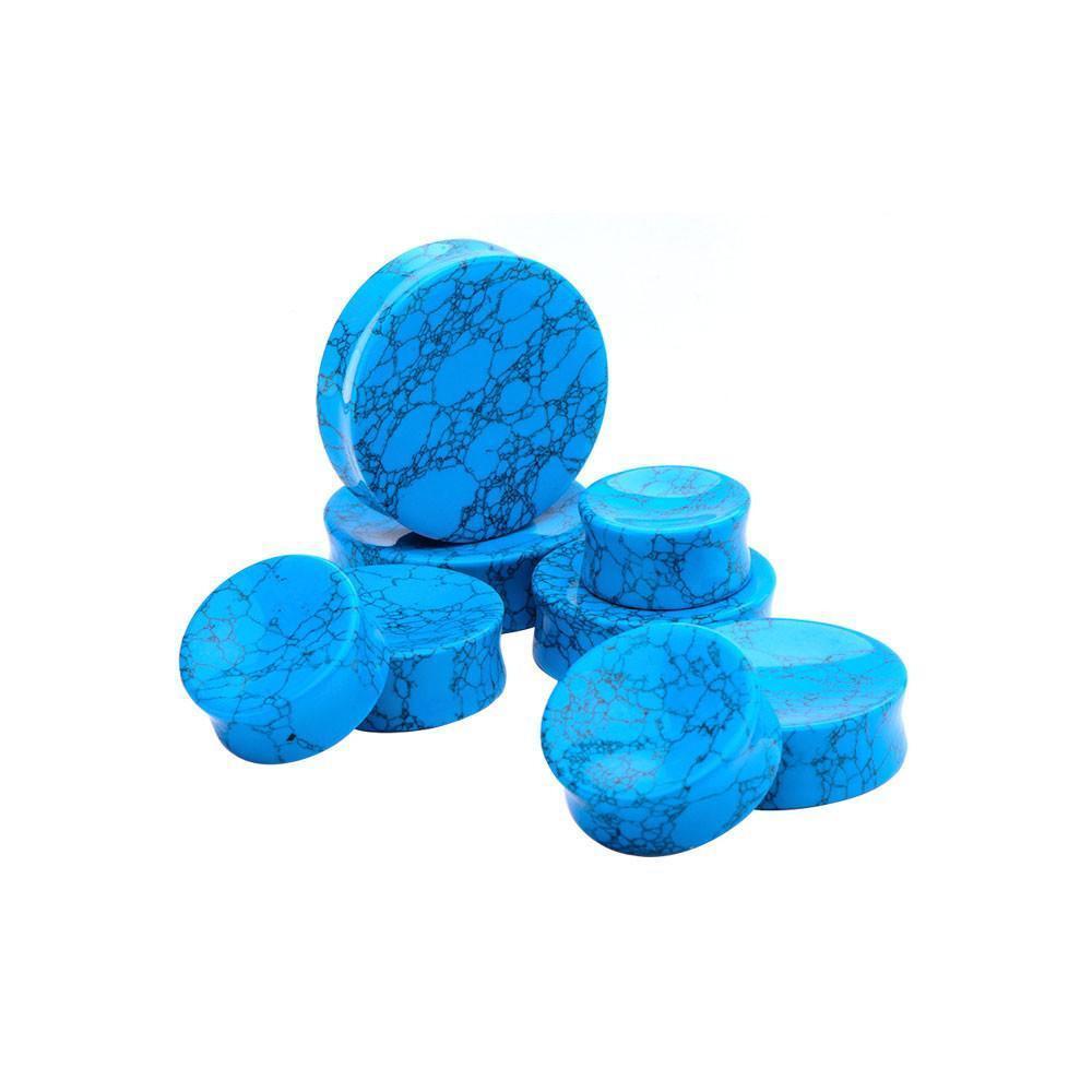 Stone Plugs | Turquoise - Avanti Body Jewelry