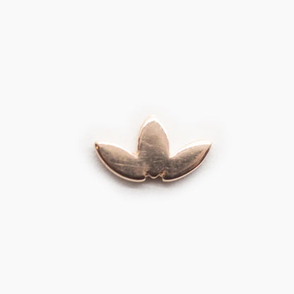 Low-Profile Marquis Fan | 14K Threadless Top For Nose, Ears & Lip - Avanti Body Jewelry