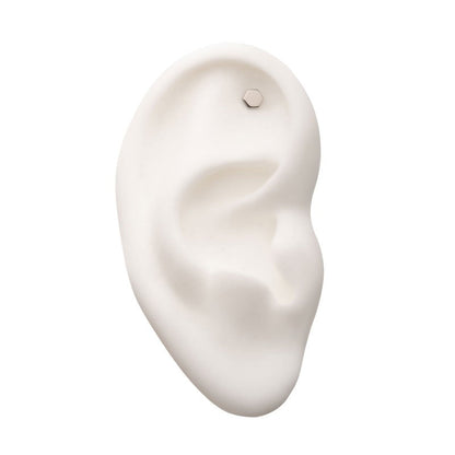 Hexagon | Titanium Threadless Top For Nose, Ears & Lip - Avanti Body Jewelry