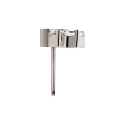 Paw | Titanium Threadless Top For Nose, Ears & Lip - Avanti Body Jewelry