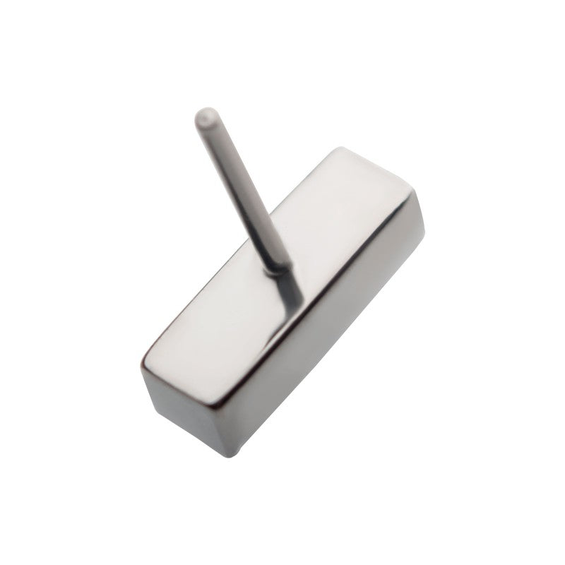 3pc CZ Bar | Titanium Threadless Top For Nose, Ears & Lip - Avanti Body Jewelry