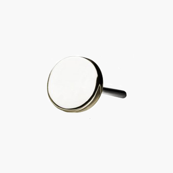 Flat Disc | 14K Threadless Top For Nose, Ears & Lip - Avanti Body Jewelry